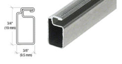 3/8 X 3/4 Silver Mill Screen Frame