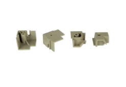Plinth Mounting System For SCREENEZE SYSTEM - (Set Of 4 Corners & 4 Screws) 6 Plinth Mounting System For SCREENEZE SYSTEM - (Set Of 4 Corners & 4 Screws) -Metro Screenworks Sales Store 6361 45763.1669757612
