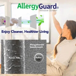 Allergy Filter Screens -Metro Screenworks Sales Store AllergyGuard Amazon Ad Creative 76727.1672778952