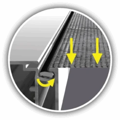 HERCULES EXTRUDED Sliding Screen Door UNASSEMBLED 22 HERCULES EXTRUDED Sliding Screen Door UNASSEMBLED -Metro Screenworks Sales Store Samson SelfLockingSpline 96460.1674246104.1280.1280 43360.1674246112