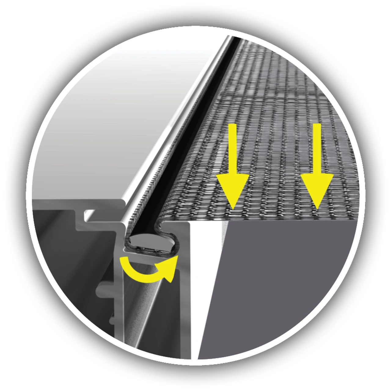 HERCULES EXTRUDED Sliding Screen Door UNASSEMBLED 11 HERCULES EXTRUDED Sliding Screen Door UNASSEMBLED - Image 11