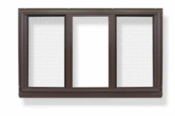 Storm Windows- 2-Track Double End Slider