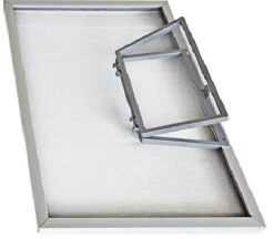 Standoff Screen With Wicket Door -Metro Screenworks Sales Store WICKETSCREEN2A 72435.1667438144